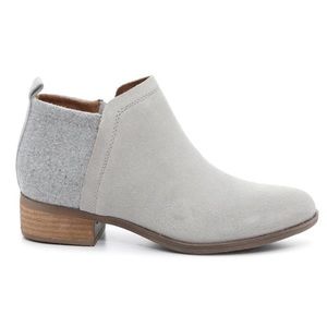 TOMS | Deia Bootie, Drizzle Grey Suede